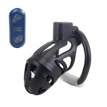 QIUI Keypod-APP Control Keypod & Plactic Chastity Cage Set