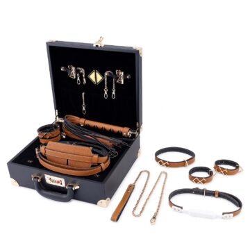 LOCKINK Muse Cowhide Bondage Play Set