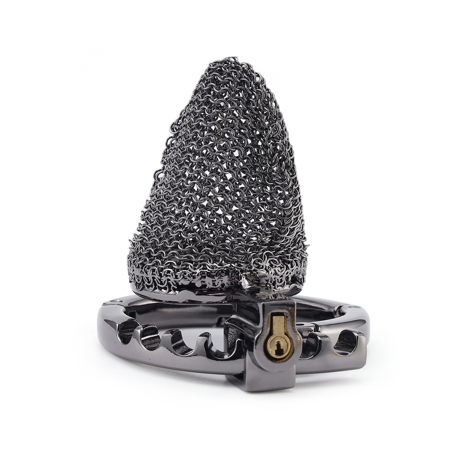 SEVANDA Premium 316 Stainless Steel Hauberk Chastity Cage – Luxury Mesh Edition (Short / Long) - Image 7