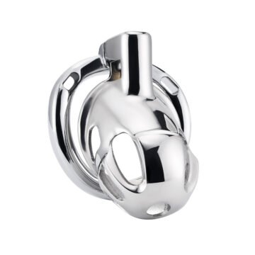 Yeahwow Troll Stainless Steel Chastity Cage-Short
