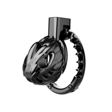 Yeahwow Black Barbarian Chastity cage-Short