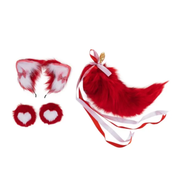 SEVANDA Red Vixen Pet-play Set